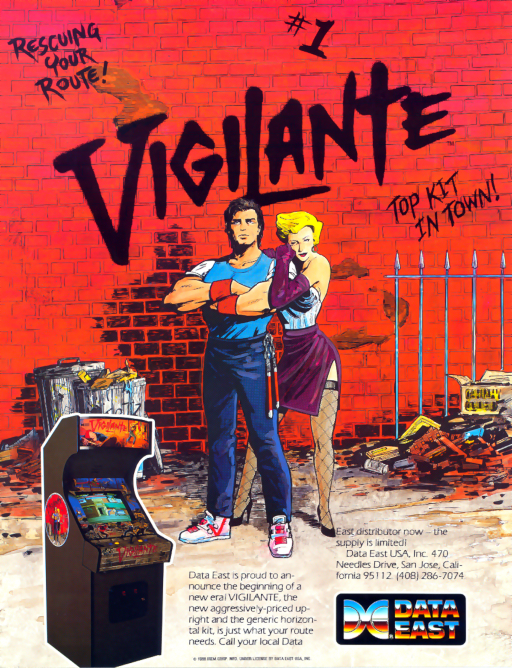 Vigilante (US) MAME2003Plus Game Cover